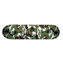 Concrete Jungle Camo Skateboard