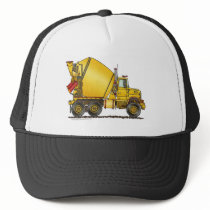 Concrete Mixer Truck Hats