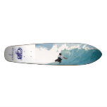 Concrete surf skateboards
