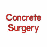 Concrete Surgery embroidered shirts
