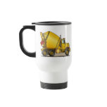 Concrete Truck Travel Mug