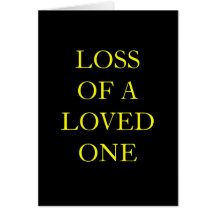 CONDOLENCE CARD