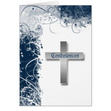 Condolence funeral bereavement greeting cards