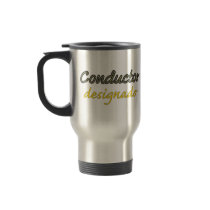 Conductor Designado Taza de Viaje Mugs