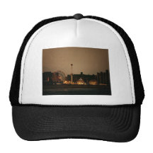 Coney Island at Night Mesh Hat