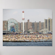 Coney Island Beach Posters