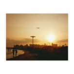 Coney Island Beach Sunset postcards