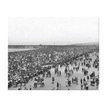 Coney Island Brighton Beach Gallery Wrap Canvas