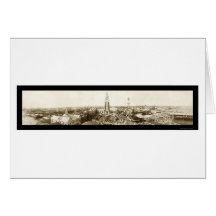 Coney Island New York Photo 1907 Greeting Cards