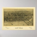 Coney Island NY 1906, Old Print