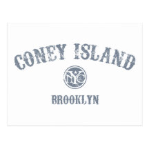 Coney Island Postcard