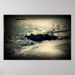 Coney Island waves Print