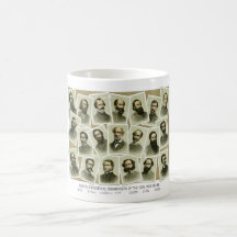Confederate Commanders of The Civil War Coffee Mugs