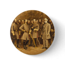 Confederate General Robert E. Lee and his Generals Pins