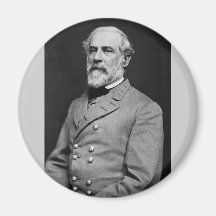 Confederate General Robert E. Lee portrait Refrigerator Magnet