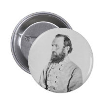 Confederate General Thomas J Stonewall Jackson Pinback Button