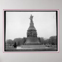 Confederate Memorial, Arlington Cemetery Monument Poster