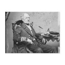 Confederate Navy Admiral Franklin Buchanan Postcard