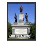 Confederate Soldiers, Austin, Texas Postcard