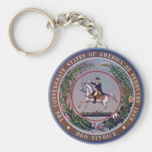 Confederate States of America Seal Keychains