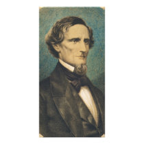 Confederate States President Jefferson Davis Photo Greeting Card