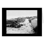 Confederate Water Battery Magruder 1862 Greeting Card