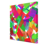 Confetti Multicolor Wrapped Canvas Stretched Canvas Prints