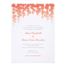 Confetti Wedding Invitation