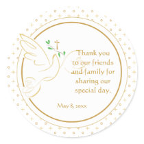 Confirmation | Baptism Favour Sticker