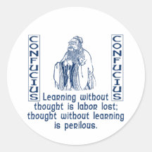 Confucius Stickers
