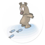 Confused Bear stickers