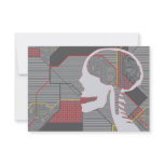 confused heart logicskull personalised invites
