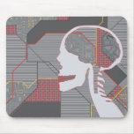 confused heart logicskull mousepads
