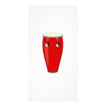 Conga Drum Photo Greeting Card