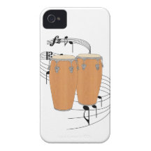 Conga Drums iPhone 4 Cases