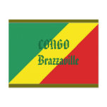 Congo Brazzaville postcard