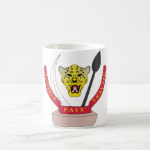 congo democractic emblem coffee mug