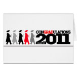 ConGRADulations Class of 2011 Card Cap Gown 11