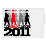 ConGRADulations Class of 2011 Card Cap Gown 12