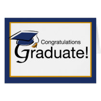 Congrats Graduate Hat cards