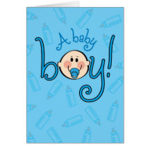 Congrats on your Baby Boy! Oh boy! Oh boy! Cards