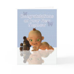 Congratulations A Beautiful Baby boy  Aunt Auntie cards