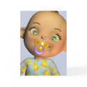 Congratulations A Beautiful Baby cards