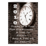 Congratulations! Aa Time to Study & A Time to Greeting Cards