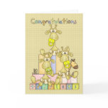 Congratulations Birth Of Triplets Greeting Card