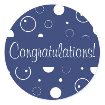 Congratulations Bubbles Envelope Seal