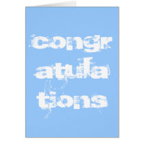 Congratulations cards