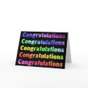 Congratulations cards
