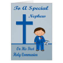 Congratulations First Communion Greeting Card