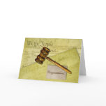 Congratulations for Lawyer, Judge, or Attorney cards